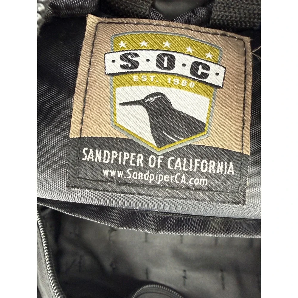 Sandpiper of California SOC Bugout Bag Tactical Expandable Backpack 5016-O-BLK